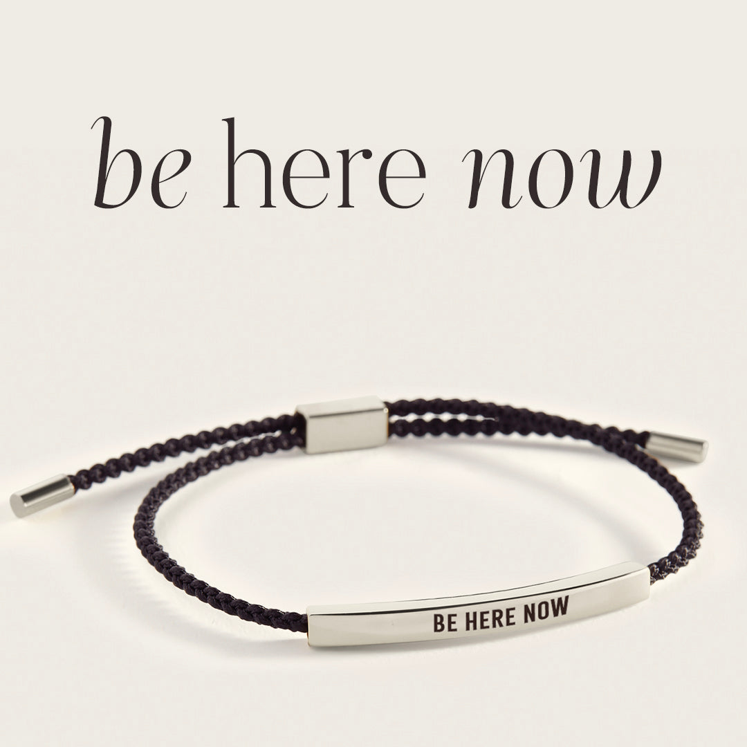 Be Here Now Inspire Bracelet in 925 Sterling Silver — Vanny Jewels
