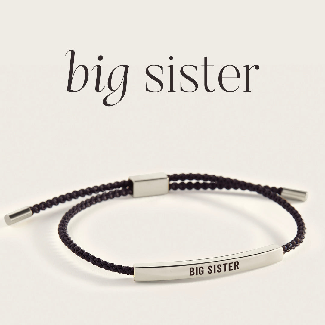 Big Sister Inspire Bracelet in 925 Sterling Silver — Vanny Jewels