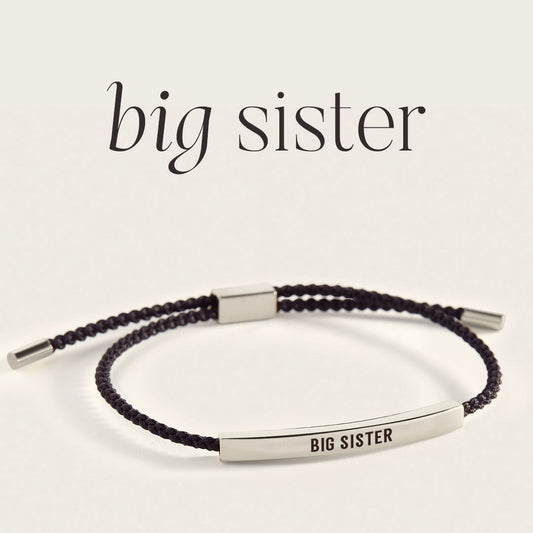 Big Sister Inspire Bracelet in 925 Sterling Silver — Vanny Jewels