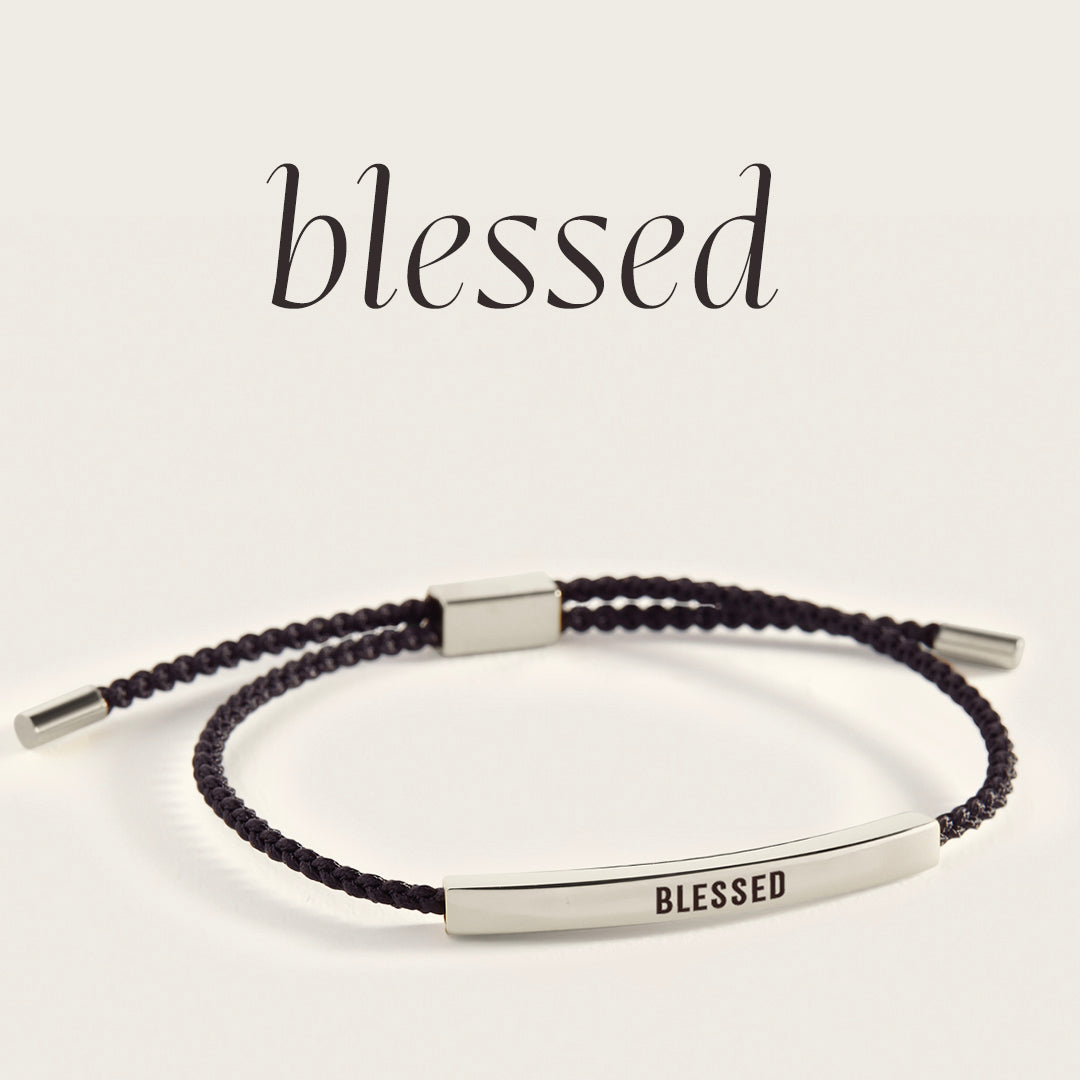 Blessed Inspire Bracelet in 925 Sterling Silver — Vanny Jewels