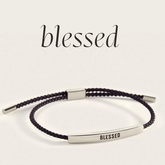 Blessed Inspire Bracelet in 925 Sterling Silver — Vanny Jewels