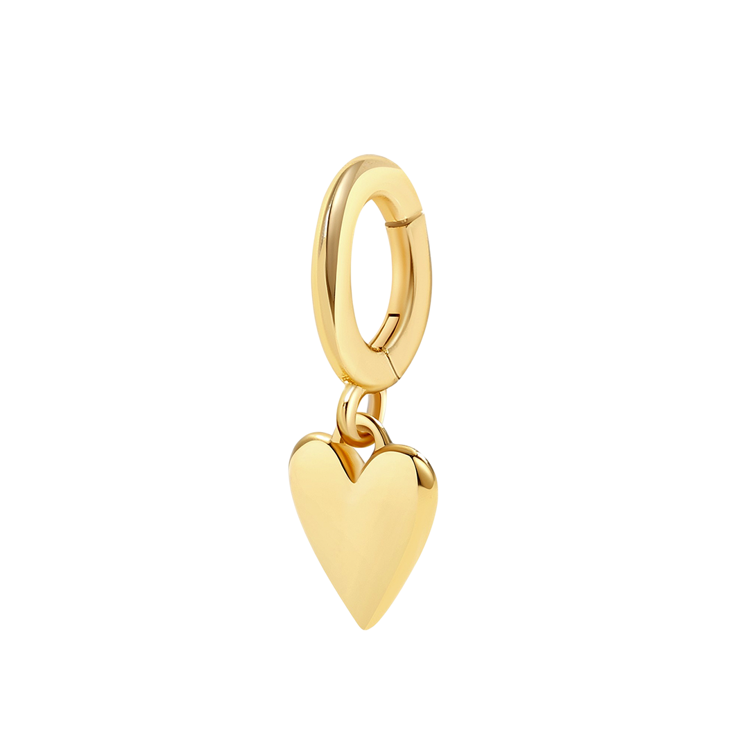 Minimalist Heart Charm — Vanny Jewels