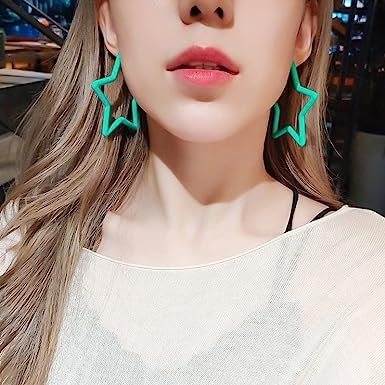 Ear Candy Star Hoop Earrings — Vanny Jewels