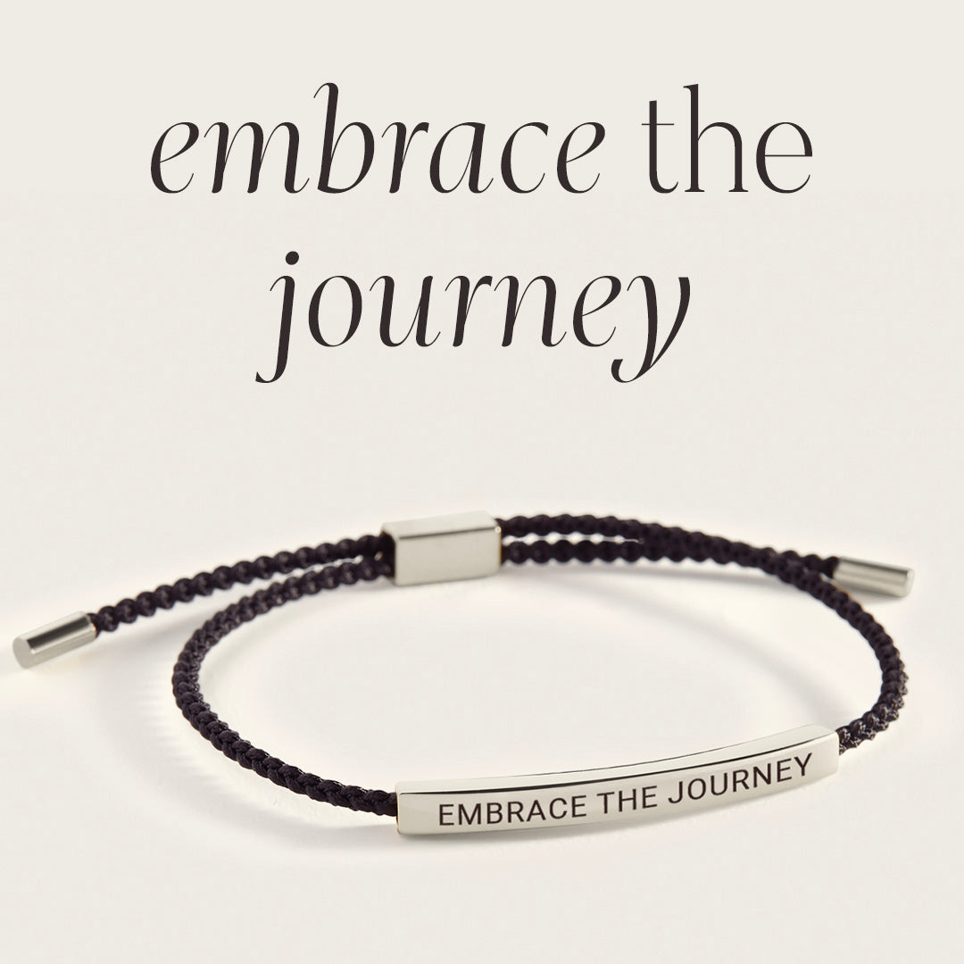 Embrace the Journey Inspire Bracelet in 925 Sterling Silver — Vanny Jewels
