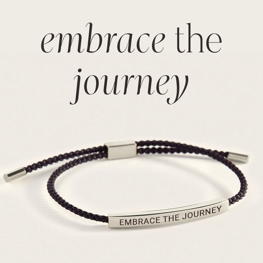 Embrace the Journey Inspire Bracelet in 925 Sterling Silver — Vanny Jewels
