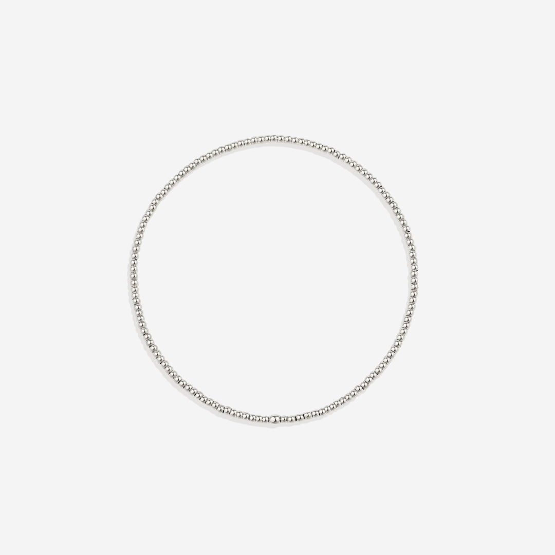 Everyday Pearl Bracelet Stacking Set in 925 sterling silver