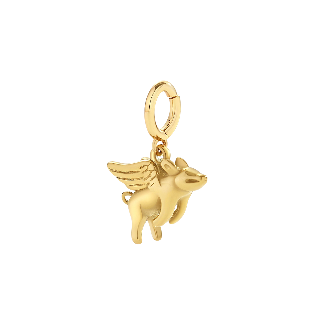 Charm Maialino Volante