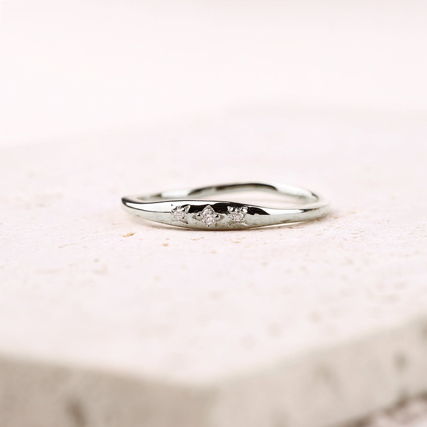 Fallen Stars Ring in 925 sterling silver
