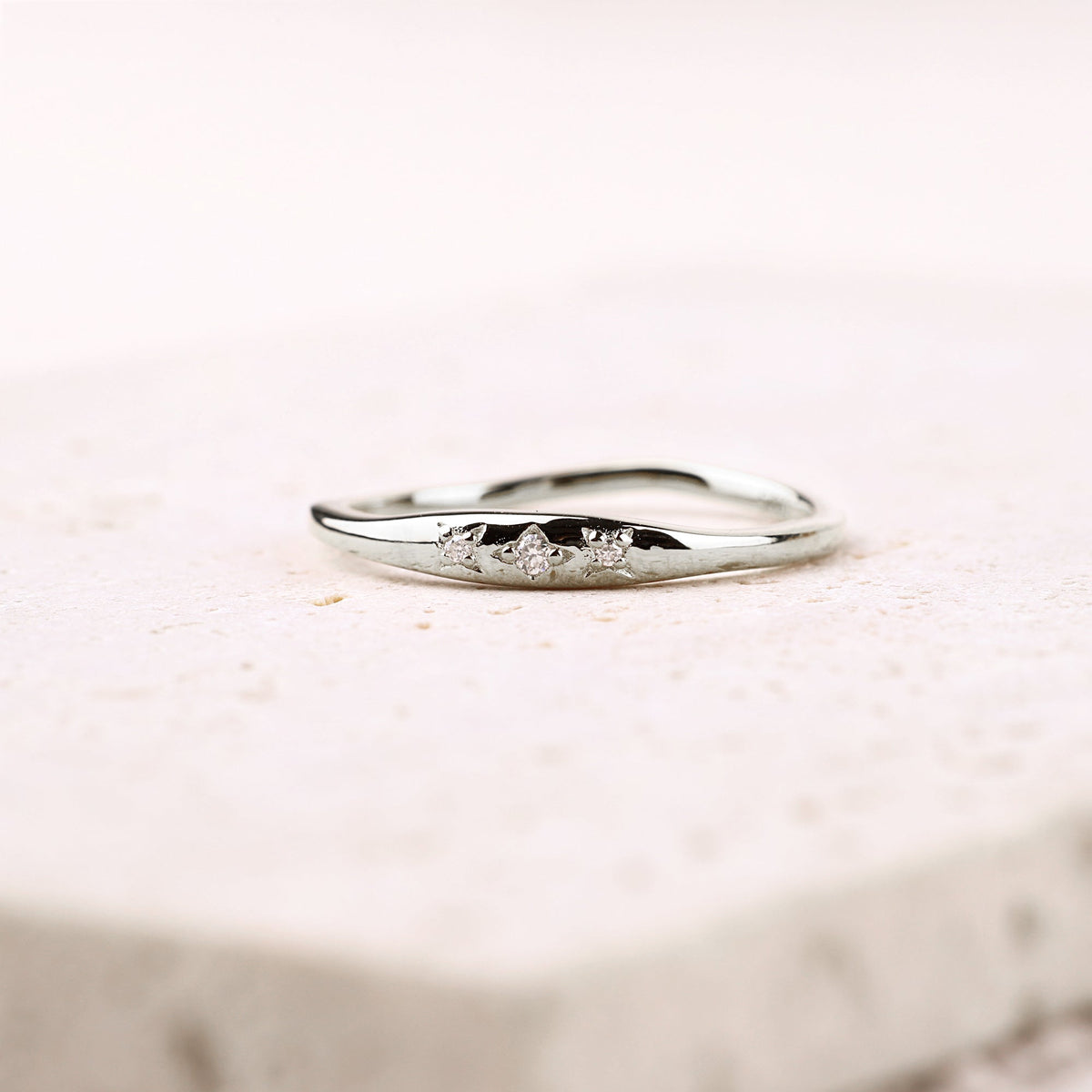 Fallen Stars Ring in 925 sterling silver