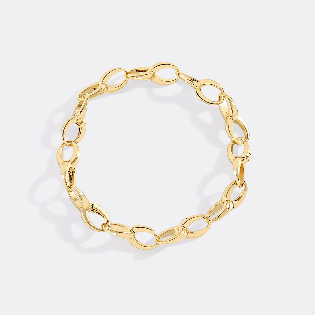 Kühnes Armband mit Kabelketten-Anhänger