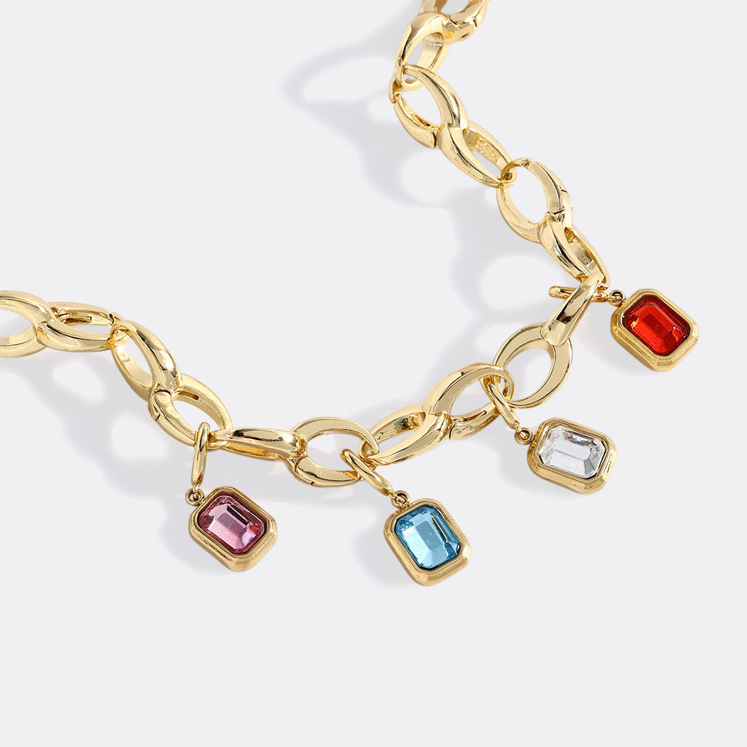 Kühnes Armband mit Kabelketten-Anhänger