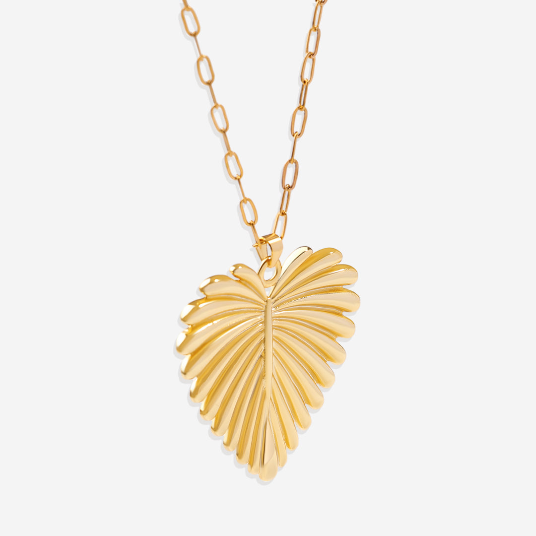 Collana con Pendente a Palma Cuore Pieno