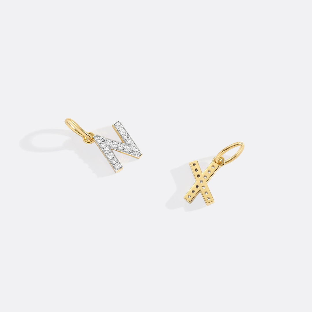 Diamant-Anfangs-Charm