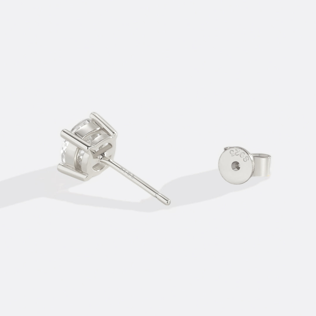 Klassische Diamantohrstecker