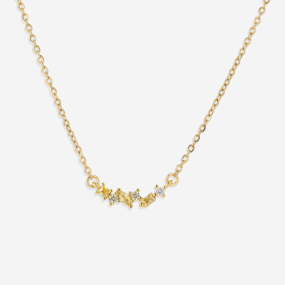 Ombre Birthstone Necklace