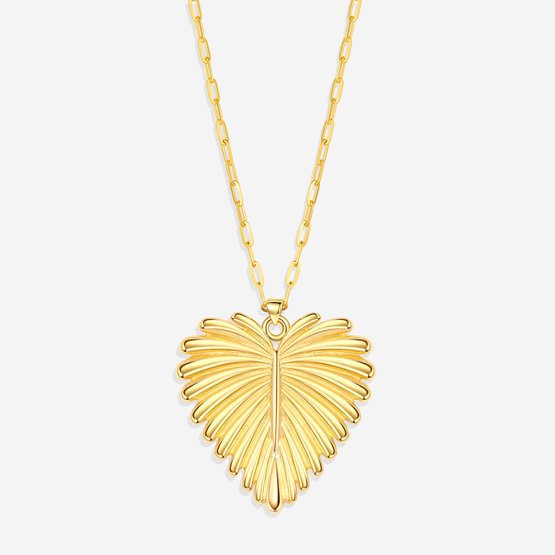 Collana con Pendente a Palma Cuore Pieno