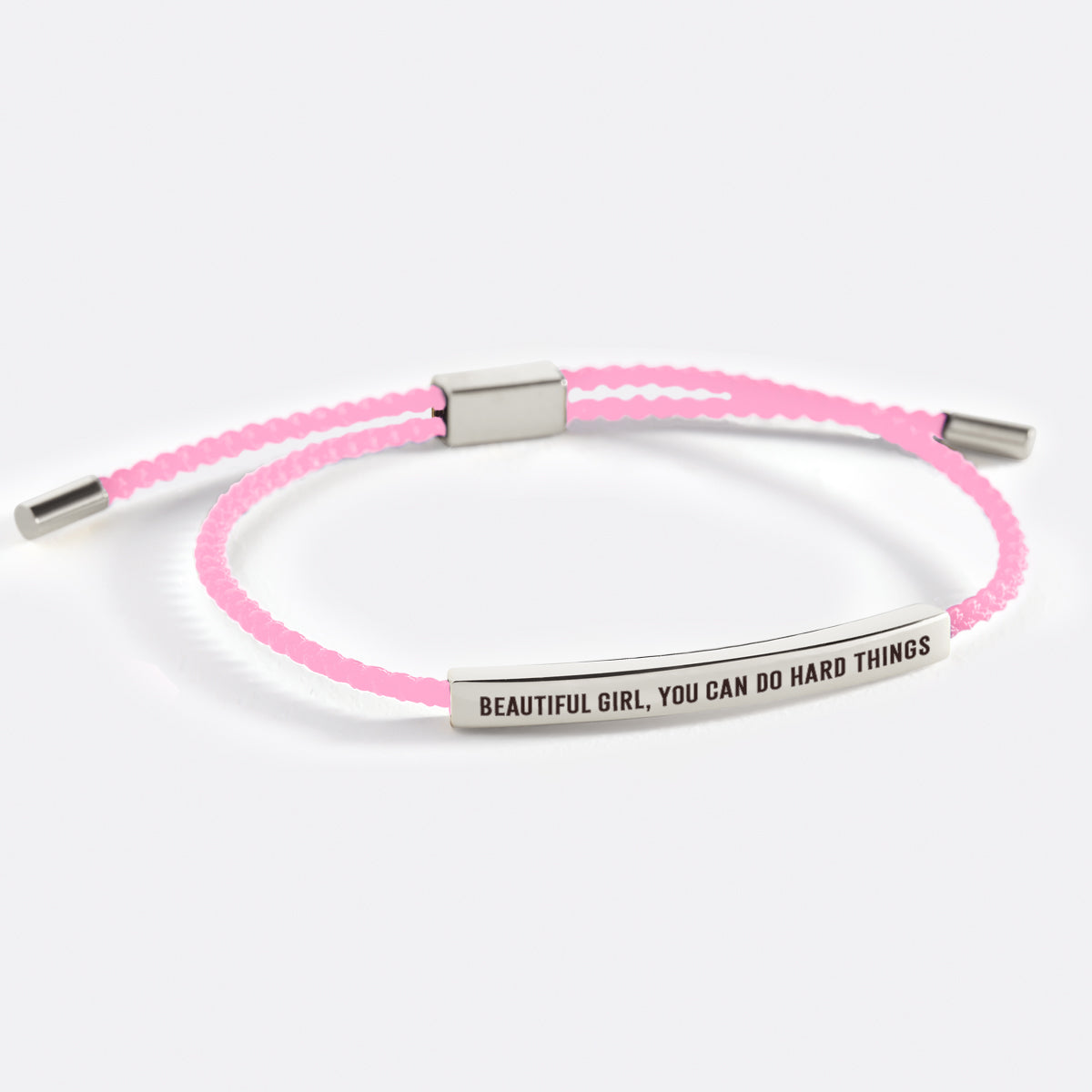 Schönes Mädchen, du kannst schwere Dinge tun Armband