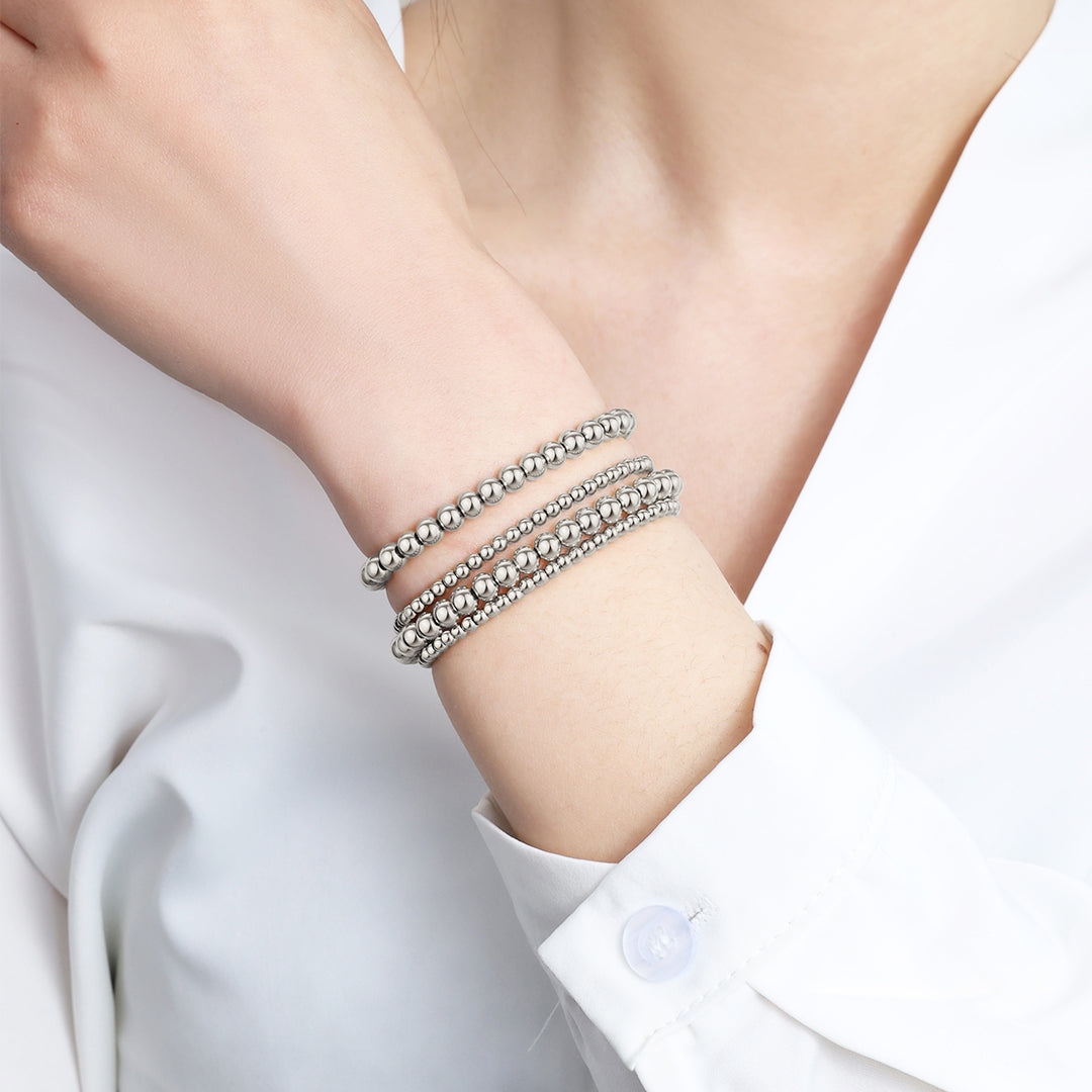 3mm & 5mm Perlenarmband-Set zum Stapeln