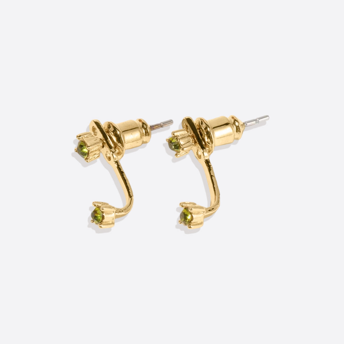 Geburtsstein-Drop-Ear-Jackets
