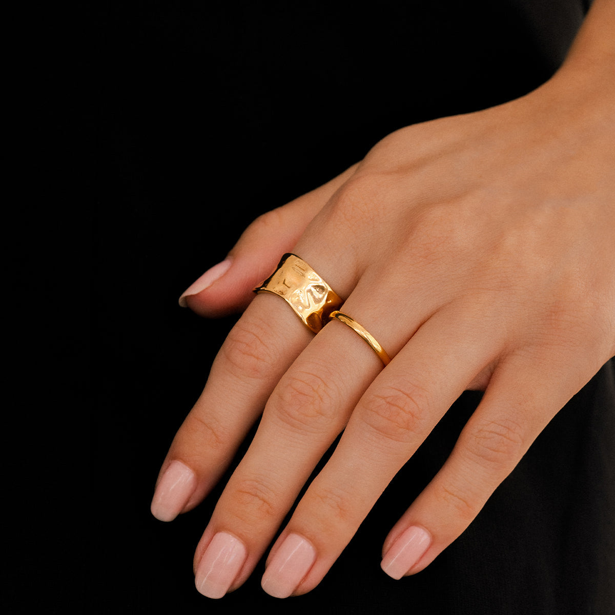 Chunky Textured Ring