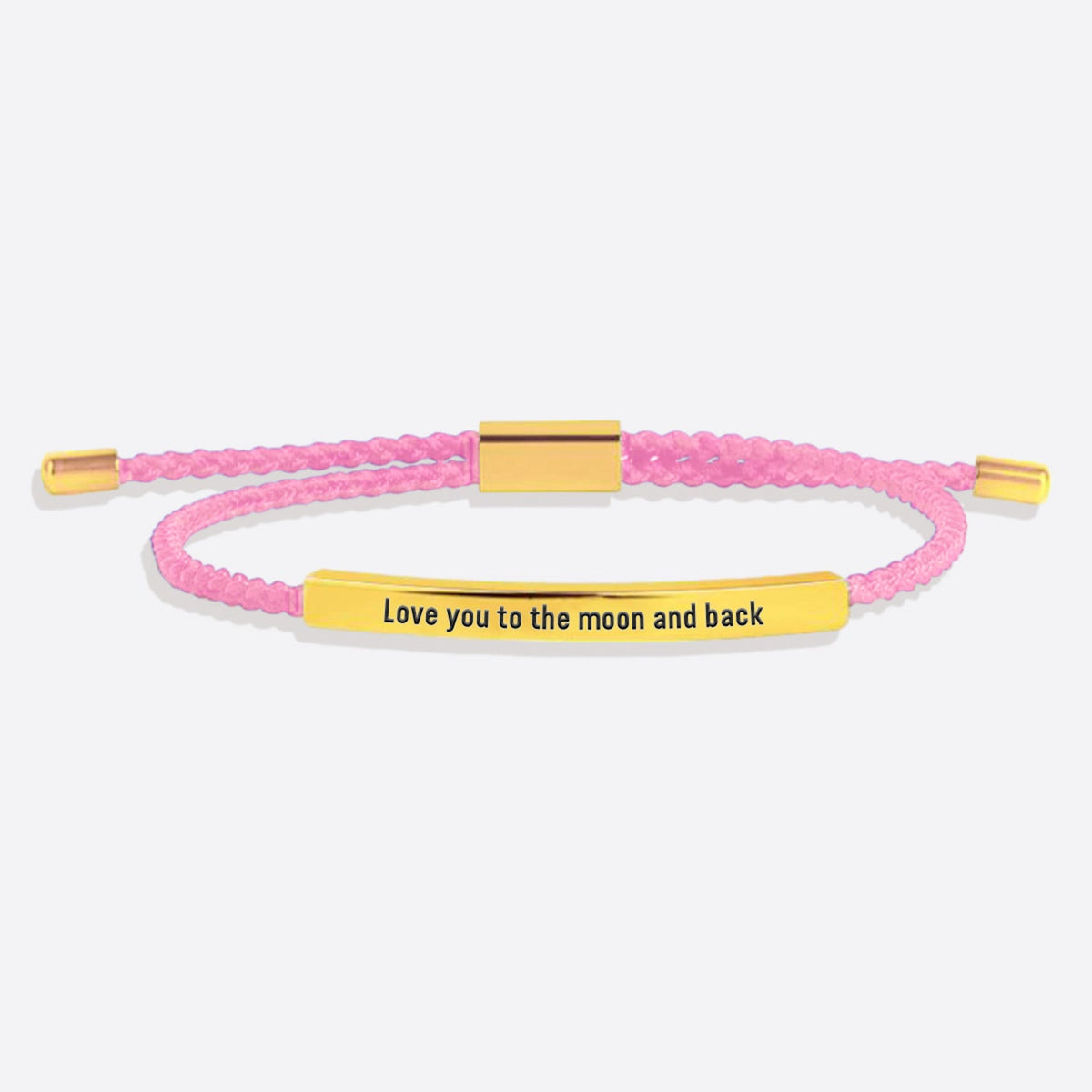 Ich liebe dich bis zum Mond und zurück Inspirationsarmband