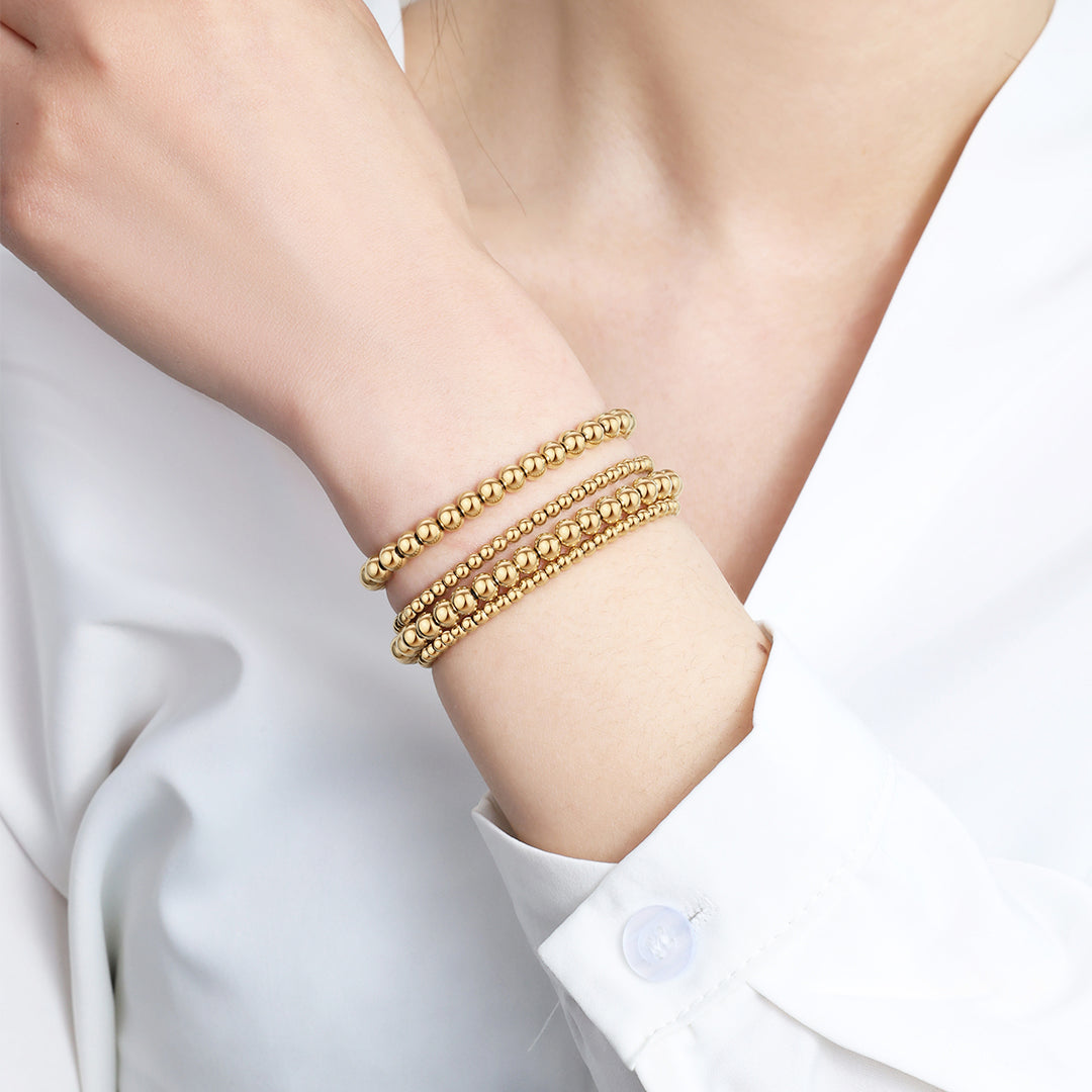 3mm & 5mm Perlenarmband-Set zum Stapeln
