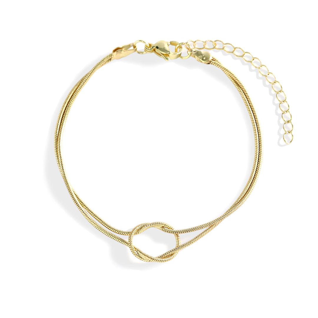 Dainty Knot Bracelet — Vanny Jewels