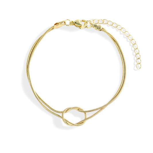 Dainty Knot Bracelet — Vanny Jewels