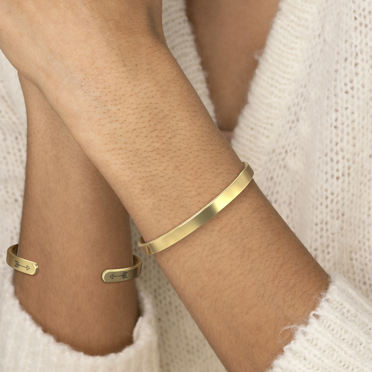 Ricorda chi sei e raddrizza la tua corona Bracciale a polsino