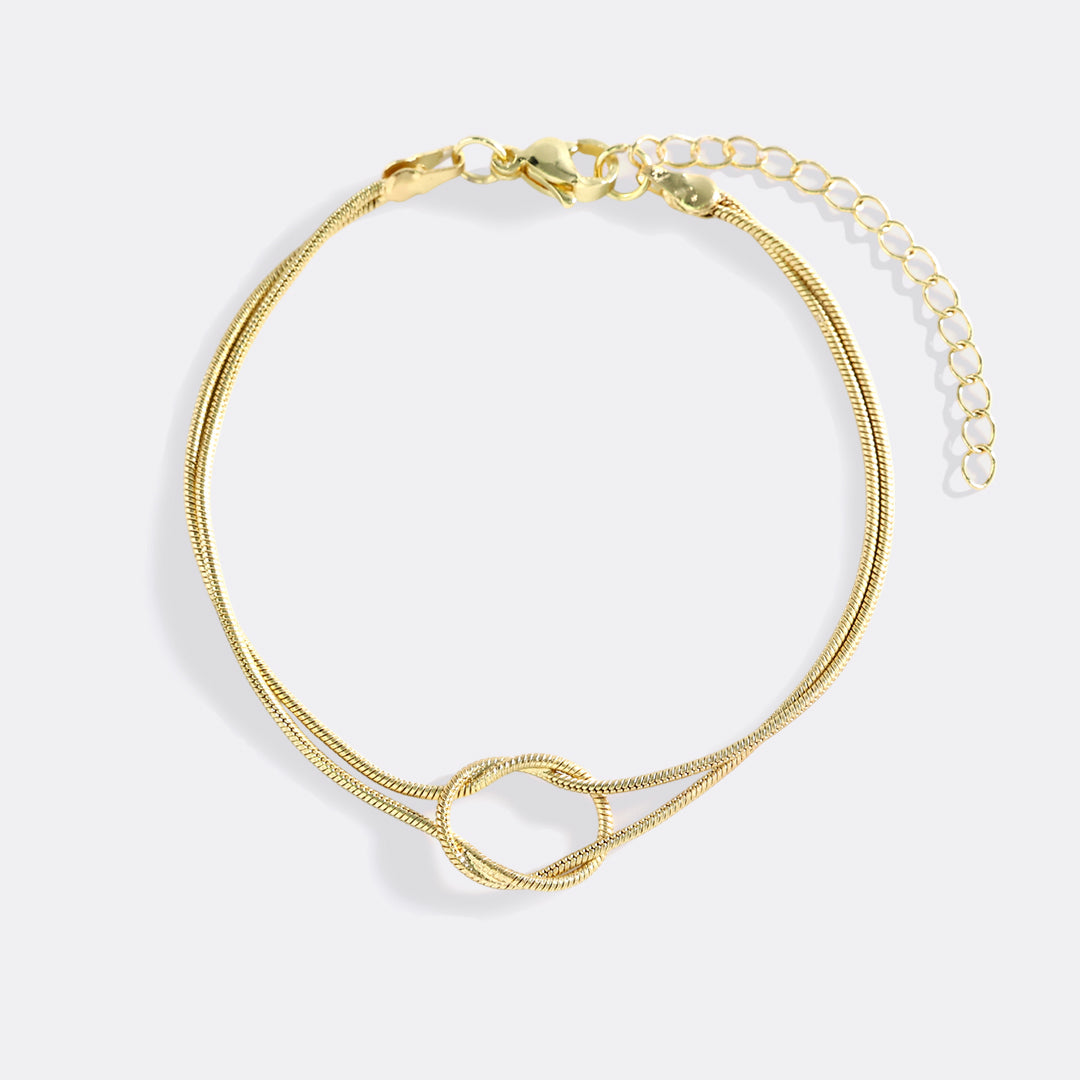 Zartes Knotenarmband