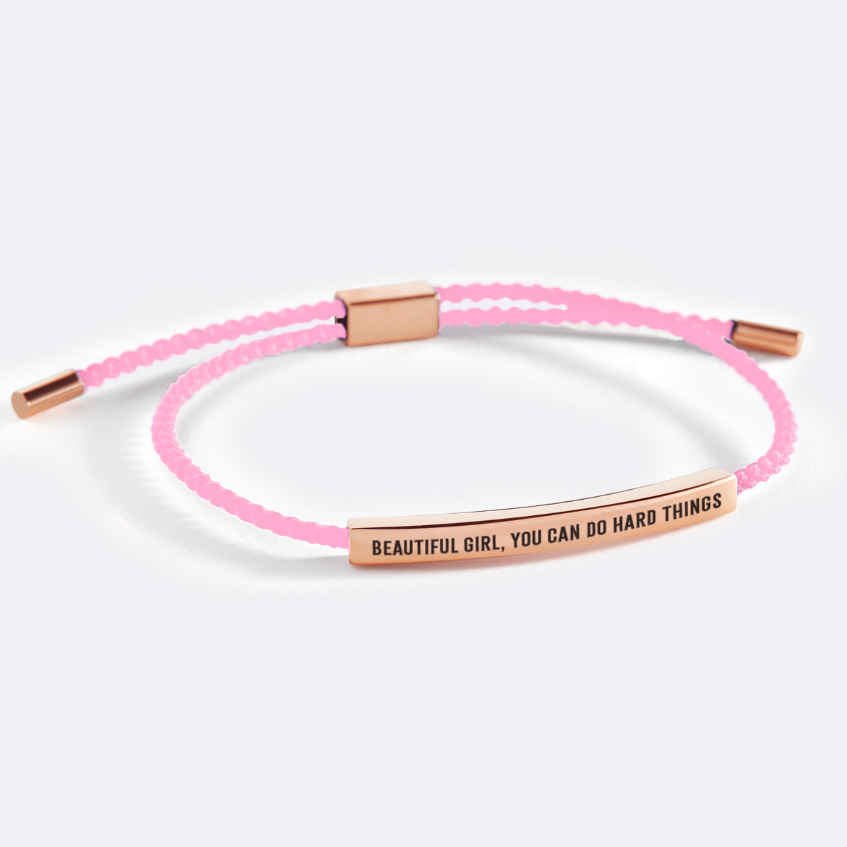 Schönes Mädchen, du kannst schwere Dinge tun Armband