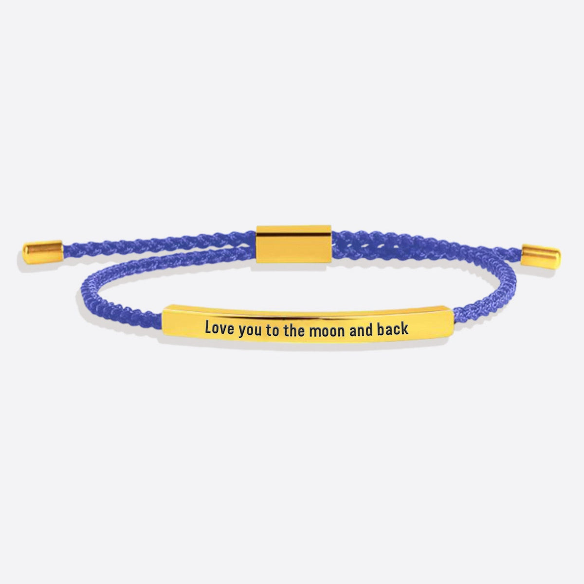 Ich liebe dich bis zum Mond und zurück Inspirationsarmband