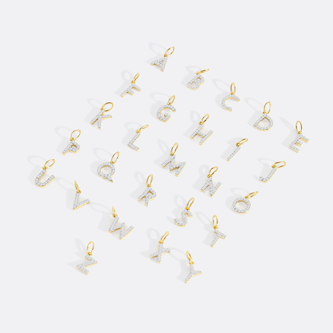 Diamant-Anfangs-Charm