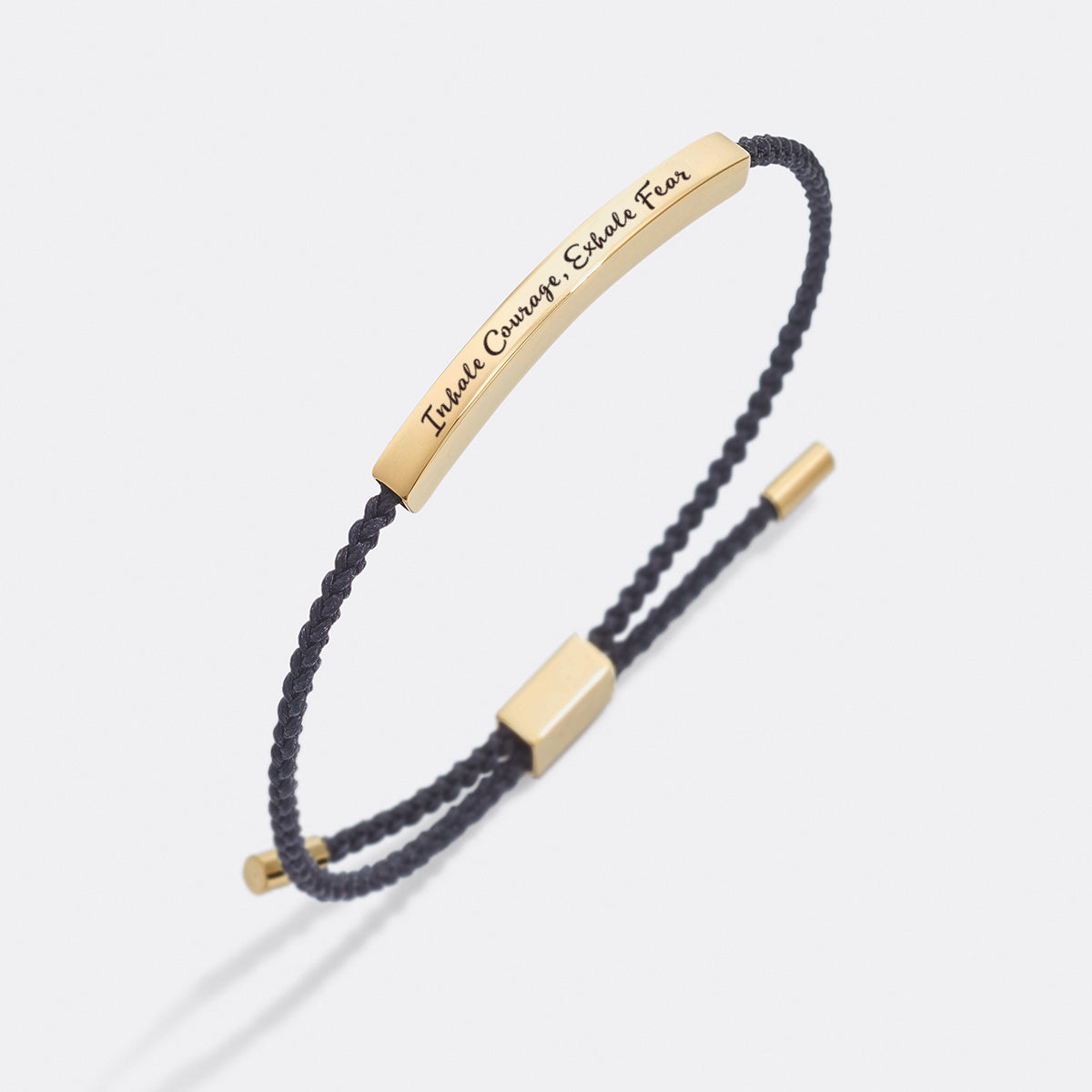 Armband „Mut einatmen, Angst ausatmen“