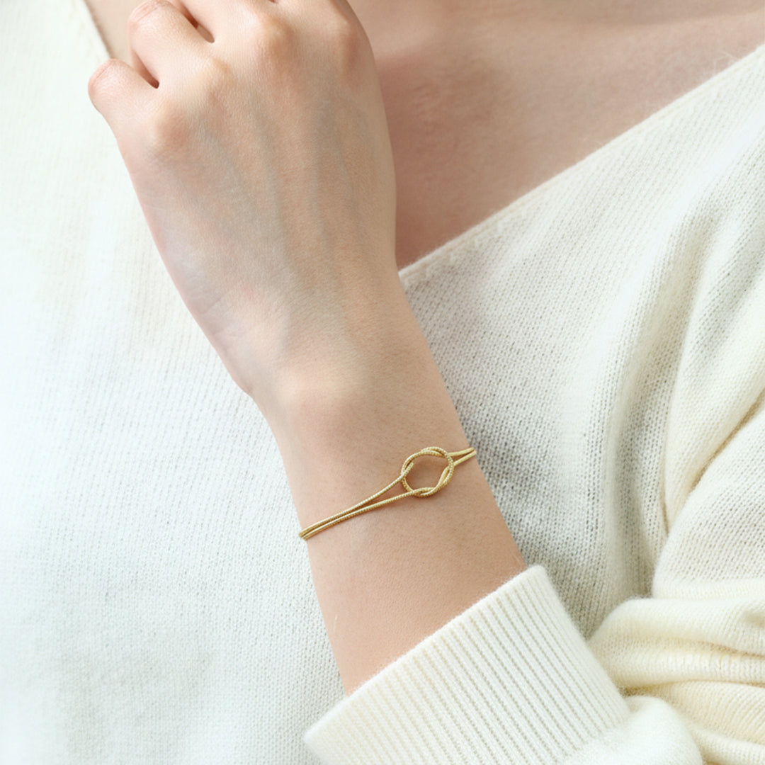 Zartes Knotenarmband