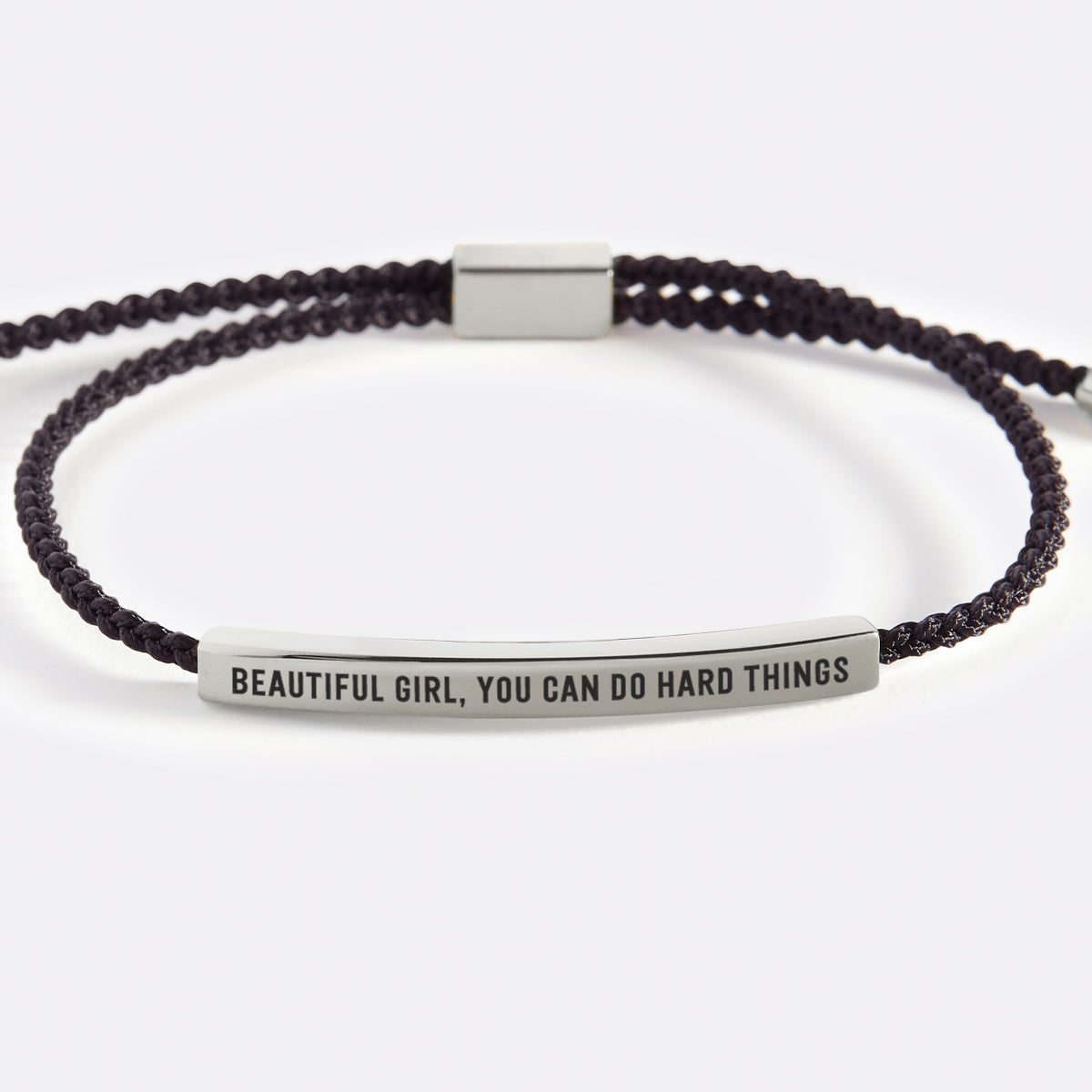 Schönes Mädchen, du kannst schwere Dinge tun Armband
