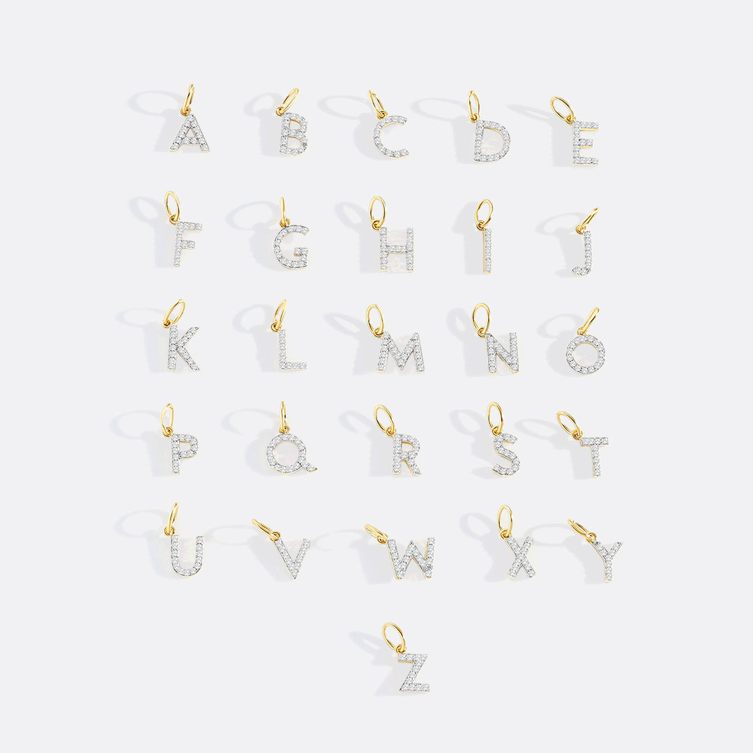 Diamant-Anfangs-Charm
