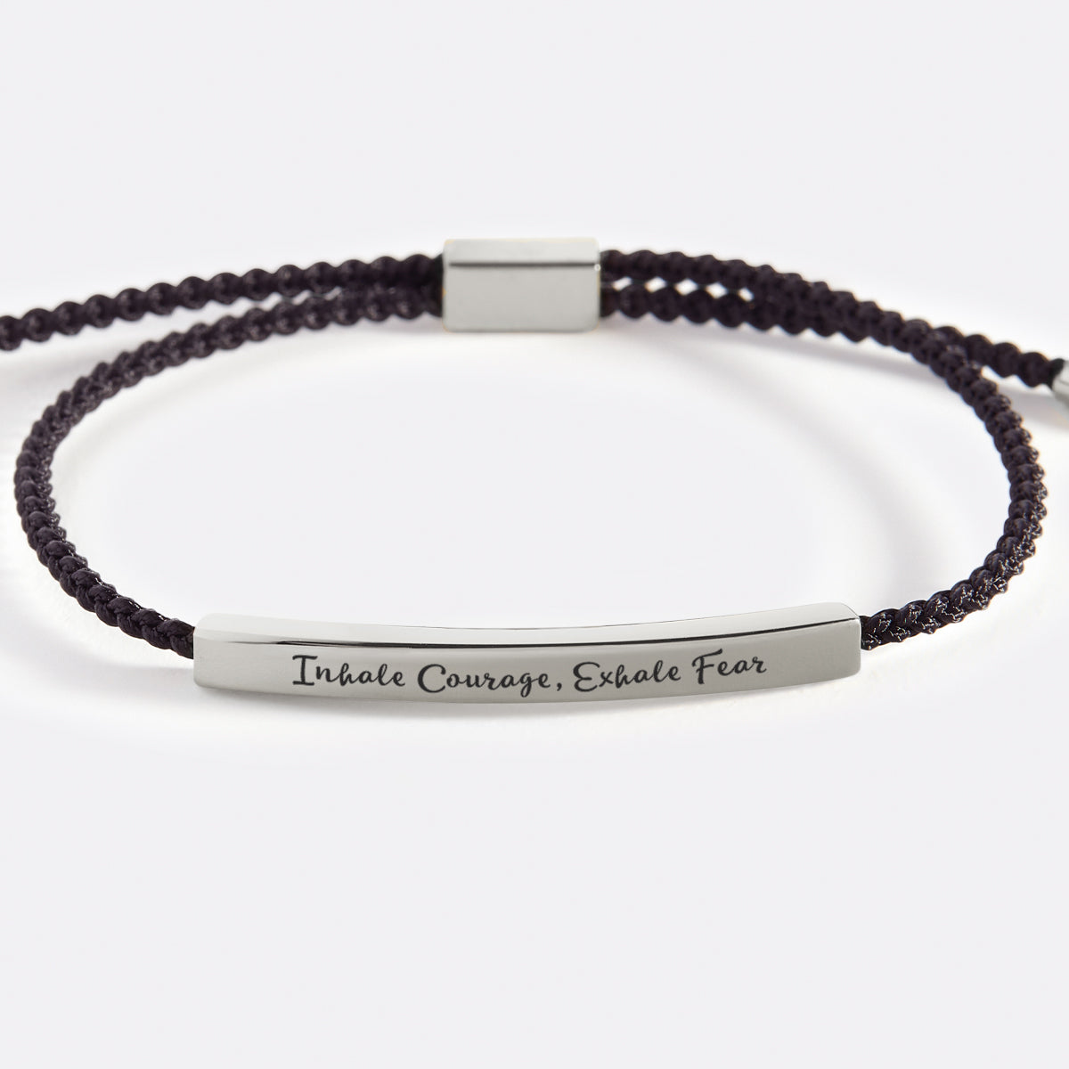 Armband „Mut einatmen, Angst ausatmen“