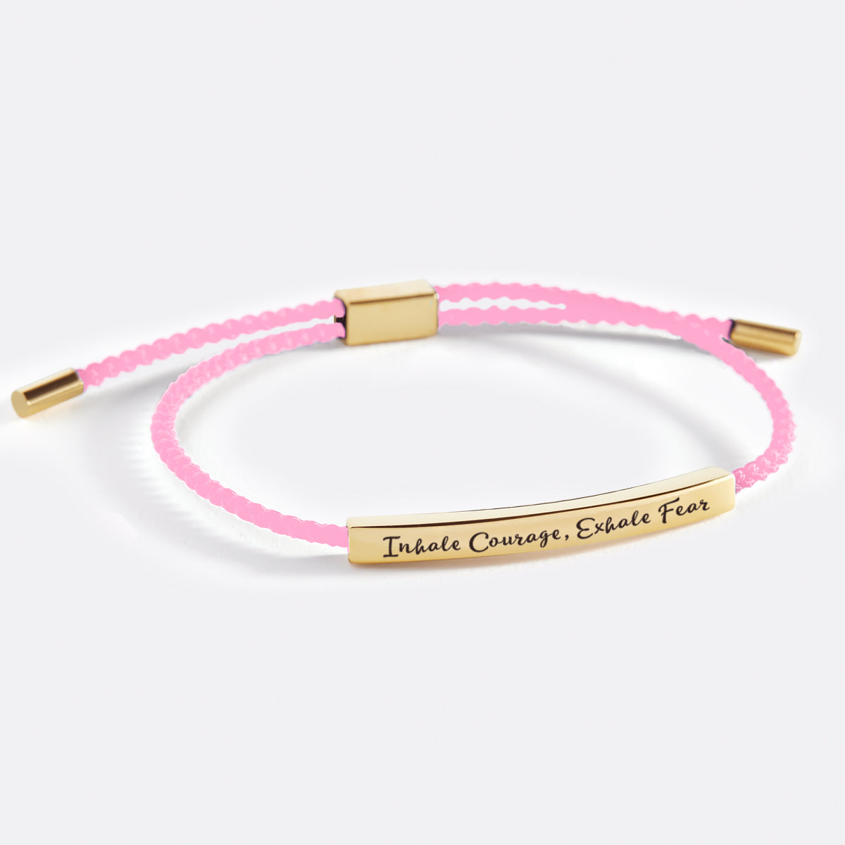 Armband „Mut einatmen, Angst ausatmen“