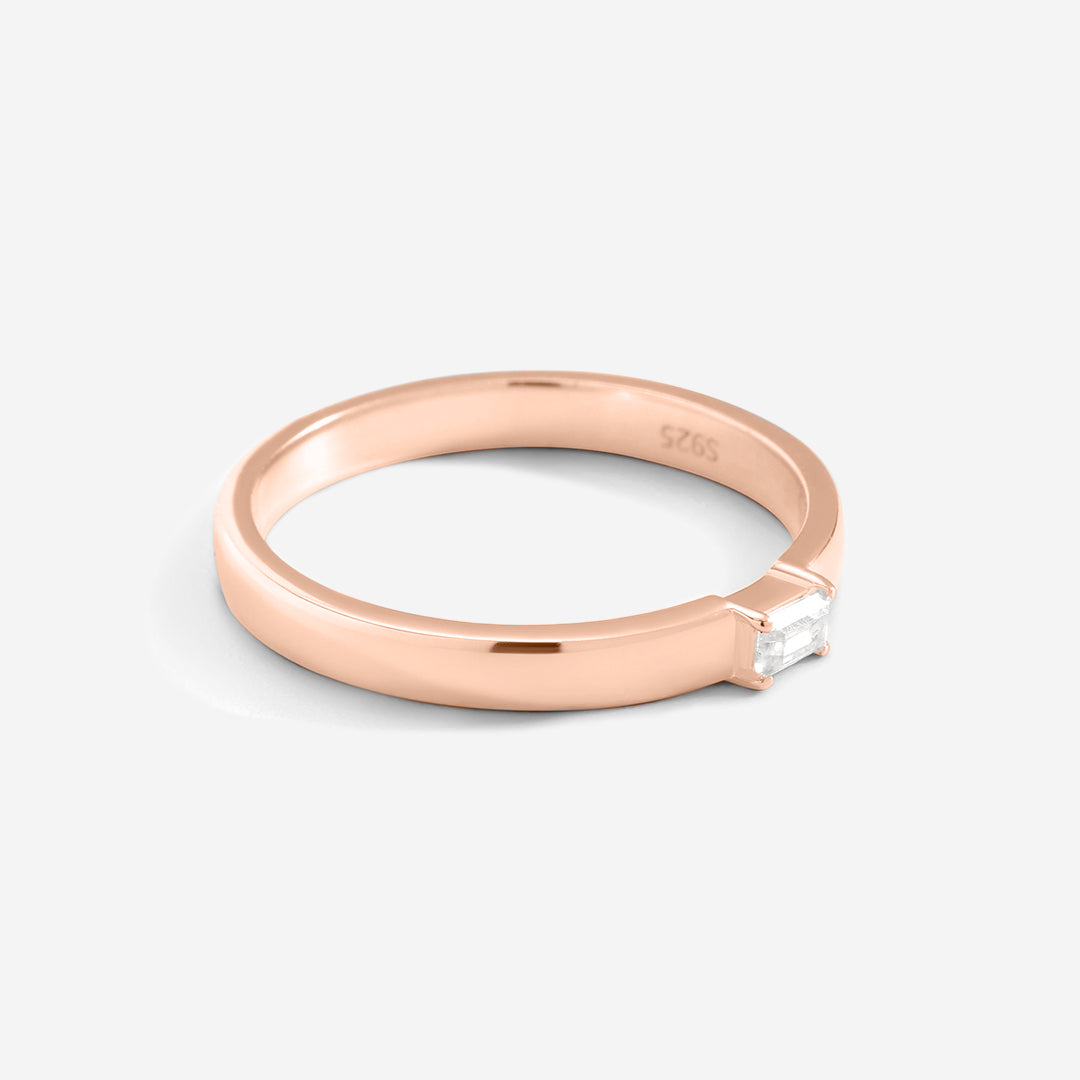Baguette-Diamant-Bandring