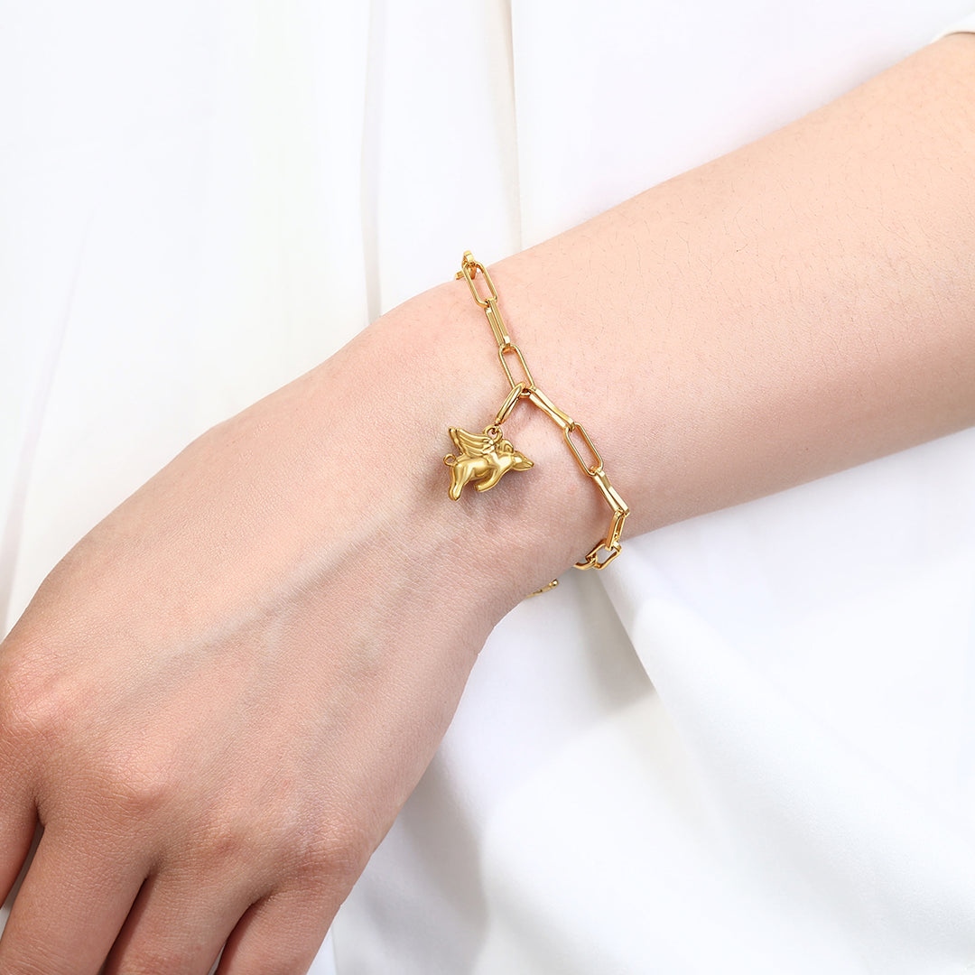 Charm Maialino Volante