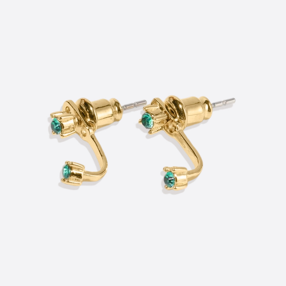 Geburtsstein-Drop-Ear-Jackets