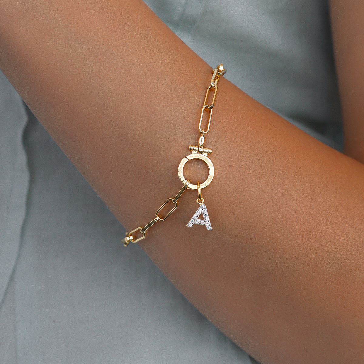 Diamant-Anfangs-Charm
