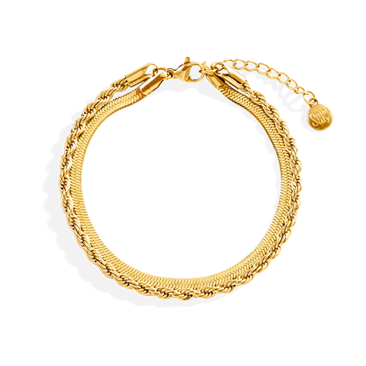 Essential Layered Bracelet — Vanny Jewels