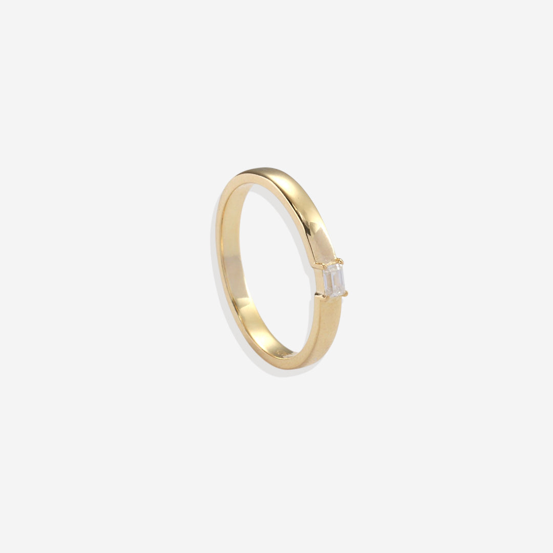 Baguette-Diamant-Bandring