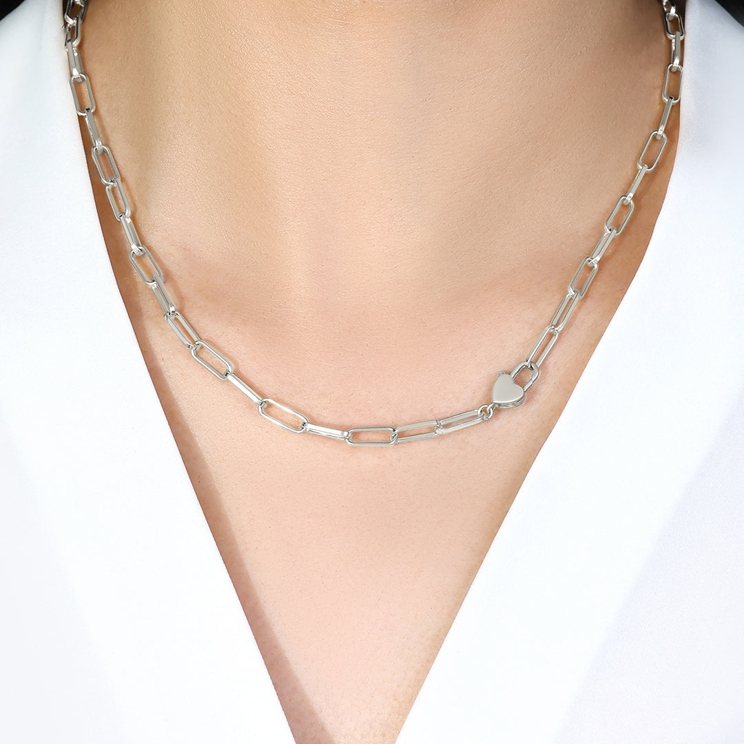 Collana Lucchetto Cuore