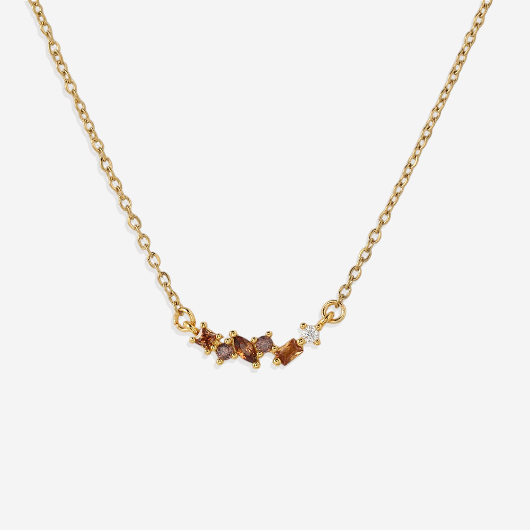 Ombre Birthstone Necklace