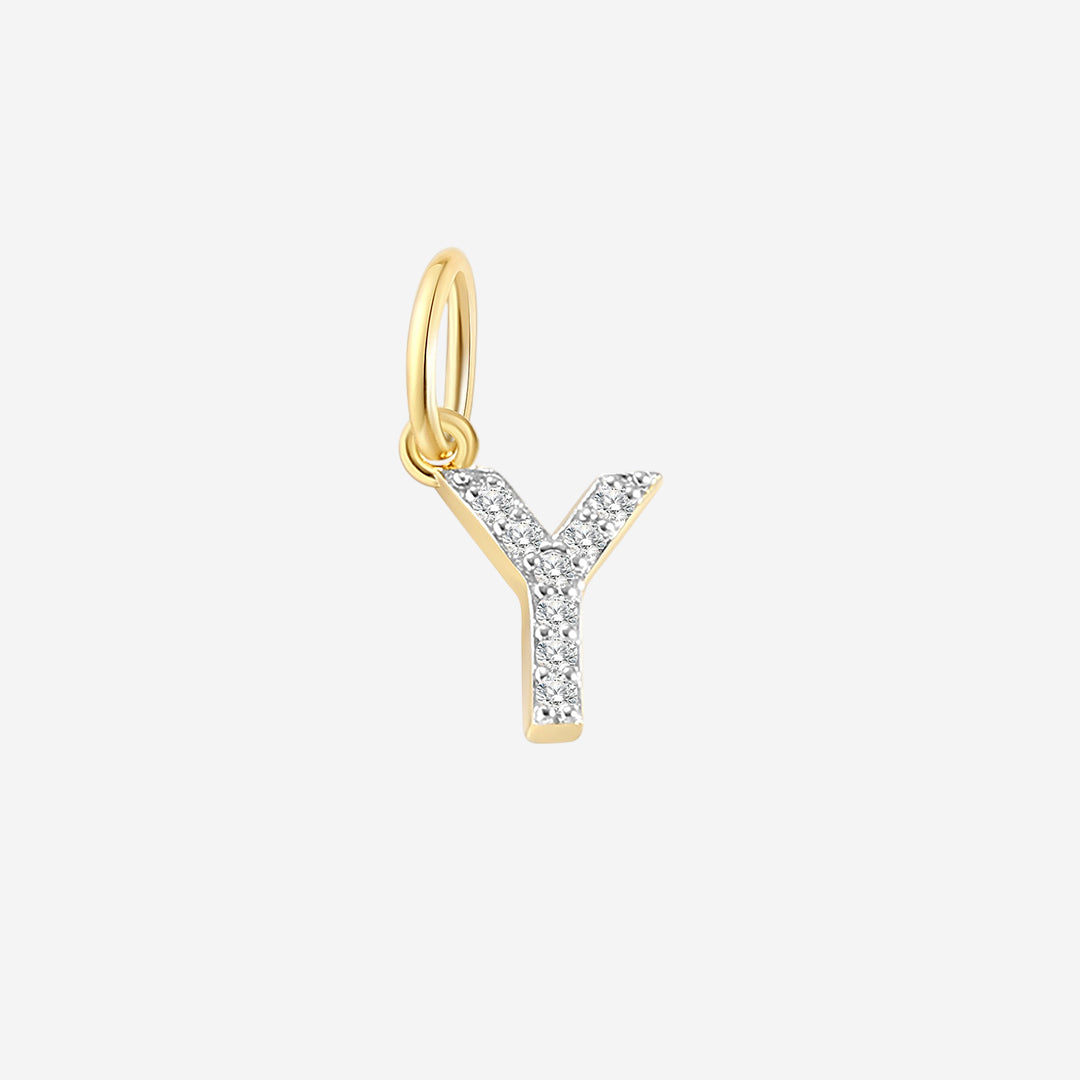 Diamant-Anfangs-Charm