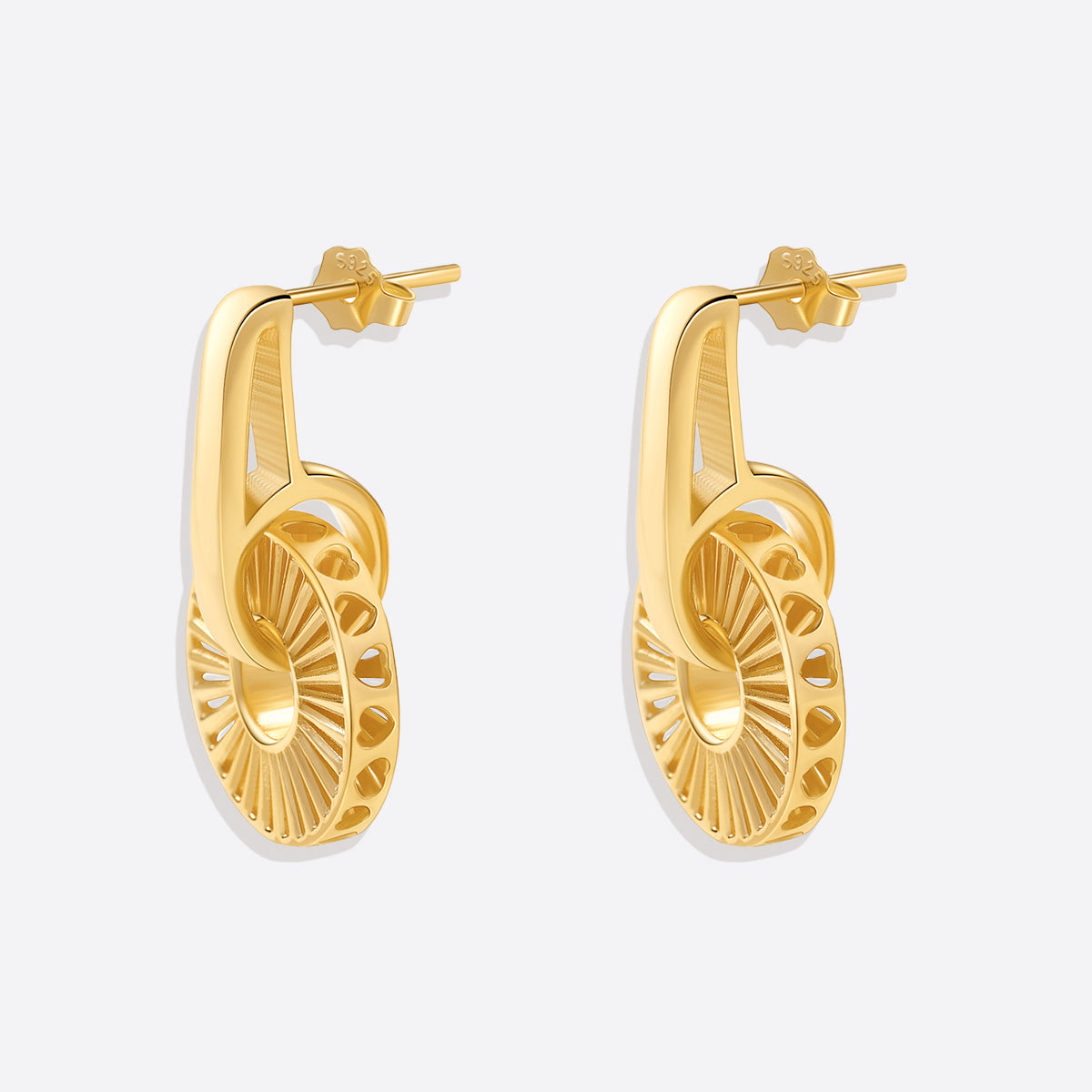 Orecchini a goccia Gold Burst