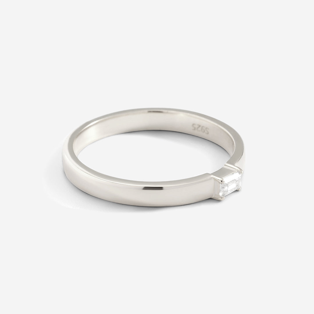Baguette-Diamant-Bandring